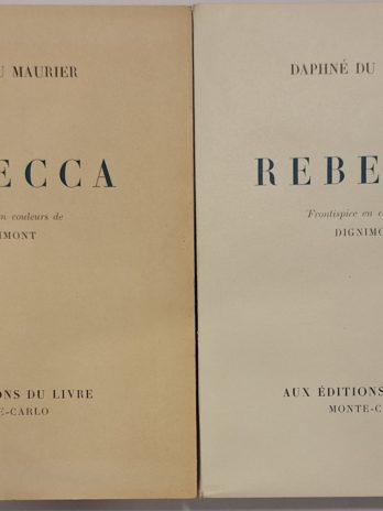 Daphné du Maurier, Rebecca, frontispice de Dignimont