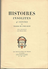 Villiers de L’Isle-Adam, Histoires insolites & Contes, Bois originaux de C. Berg