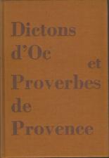 Dictons d’Oc, Proverbes de Provence (Robert Morel)