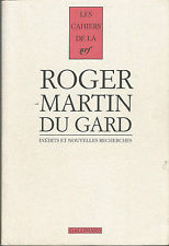 Cahiers Roger Martin Du Gard Tome 4 – Inédits Et Nouvelles Recherches – Volume 1