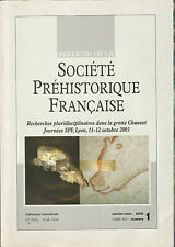 Bulletin de la Société Préhistorique Française Jan.-Mar. 2005 Tome 102 numéro 1