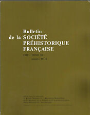 Bulletin de la Société Préhistorique Française 1992 – Tome 89 numéro 10-12