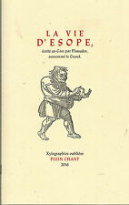 La vie d’Esope, par Planudes, surnommé le Grand, érudit byzantin du XIIIe siècle