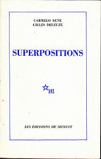 Carmelo Beno Gilles Deleuze Superpositions 1979