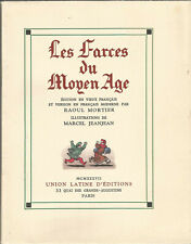 Les Farces du Moyen Âge, illustrations de Marcel Jeanjean