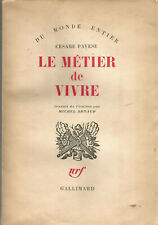 Cesare Pavese, Le métier de vivre