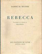 Daphné du Maurier, Rebecca, frontispice de Dignimont