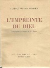 Maxence Van der Meersch, L’empreinte du Dieu, Lithographies originales de Barret