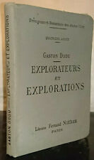 Gaston Dodu, Explorateurs et explorations, manuel scolaire 1906