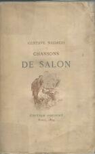 Gustave Nadaud, Chansons de salon, eaux-fortes par Edmond Morin, 1879