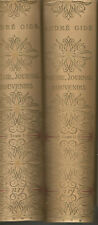 André Gide, Poésie, Journal, Souvenirs, 2 volumes, reliure Bonet