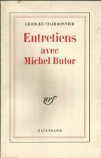 Georges Charbonnier, Entretiens avec Michel Butor