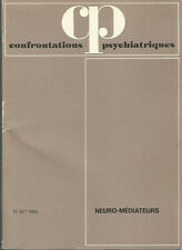 Confrontations psychiatriques, n° 22, 1983, neuro-médiateurs