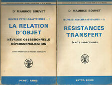 Maurice Bouvet, Oeuvres psychanalytiques, tomes 1 et 2