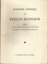 FLORILEGE POETIQUE DE TRISTAN KLINGSOR