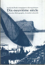 Société des Etudes romantiques et dix-neuviémistes Dix-neuvième siècle n° 45