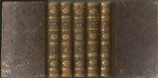 Oeuvres de Jean Racine, 1815, 5 volumes édition stéréotype de Mame
