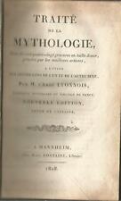 Lyonnois Traité de la mythologie orné de 180 gravures sur 14 planches dépliantes