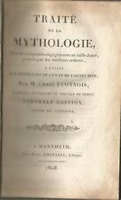 Lyonnois Traité de la mythologie orné de 180 gravures sur 14 planches dépliantes