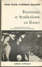 Féminisme et syndicalisme en France, Marie-Hélène Zylberberg-Hocquard