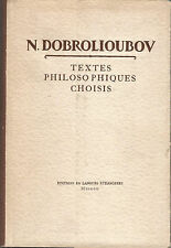 N. Dobrolioubov, Textes philosophiques chinois