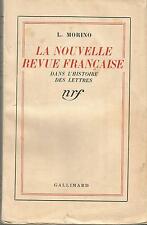 La Nouvelle Revue Française dans l’histoire des Lettres