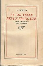 La Nouvelle Revue Française dans l’histoire des Lettres