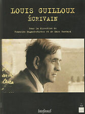 Louis Guilloux écrivain