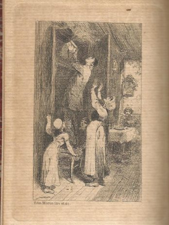 Alphonse Daudet, Contes choisis, La Fantaisie et L’Histoire, avec deux eaux-fortes d’Edmond Morin