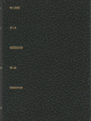 Aristote, De l’âme, De la génération et de la corruption