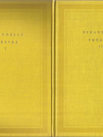 Pirandello, Théâtre 1 et 2, collection Soleil