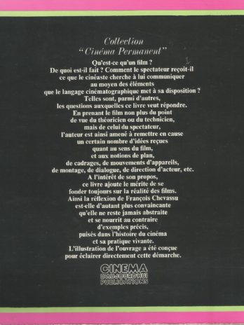 L’expression cinématographique, les éléments du film et leurs fonctions, par François Chevassu