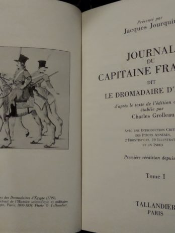 Journal du capitaine François dit le dromadaire d’Égypte