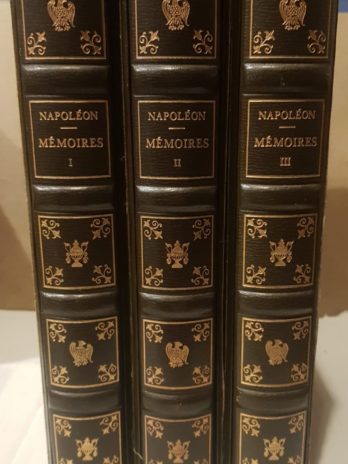 Napoléon, Mémoires, Édition Du Bicentenaire, Club Du Livre (1969) 3 Volumes