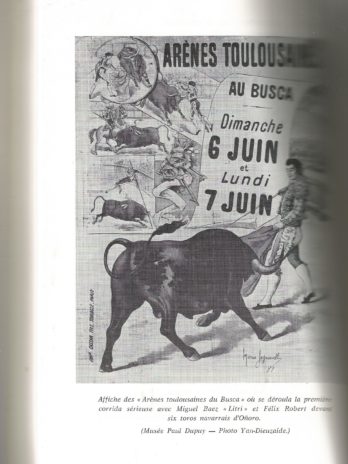 Pierre Berdoues, Histoire de la tauromachie à Toulouse