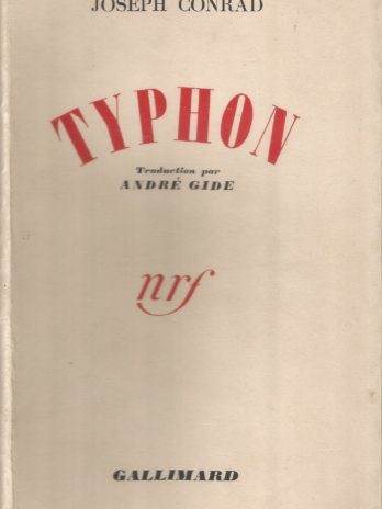 Joseph Conrad, Typhon (Exemplaire numéroté sur vélin pur fil)
