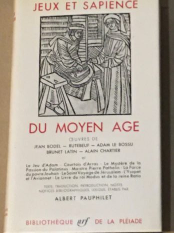 Jeux et Sapience du Moyen-Âge [La Pléiade]