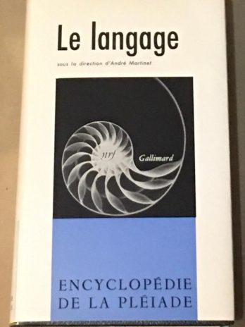 Le Langage, Encyclopédie de la Pléiade