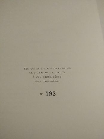 Tout Céline, 5 – Répertoire des lettres et manuscrits de Céline passés en vente (1987-1989).