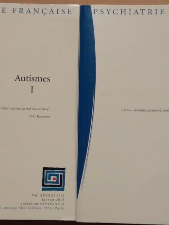 Revue Psychiatrie Française – Autismes I et II