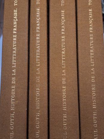 Paul Guth – Histoire de la littérature française
