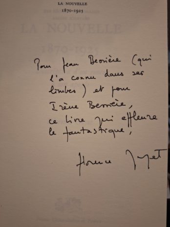 Florence Goyet – La nouvelle (1870-1925).