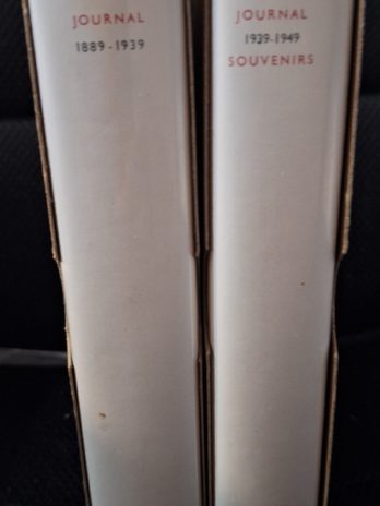 André Gide – Journal, 2 tomes 1889-1939 et 1939-1949