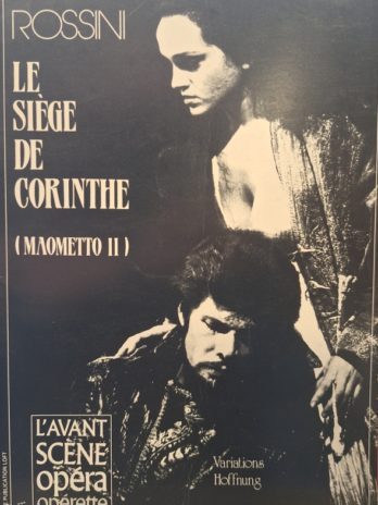 L’avant-scène Opéra n° 81 – Rossini, Le siège de Corinthe (Maometto II). Variations Hoffnung.