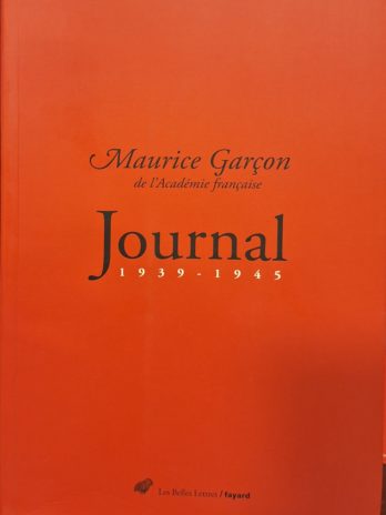 Maurice Garçon – Journal 1939-1945