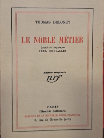 Thomas Deloney – Le noble métier