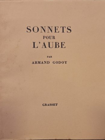Armand Godoy – Sonnets pour l’aube