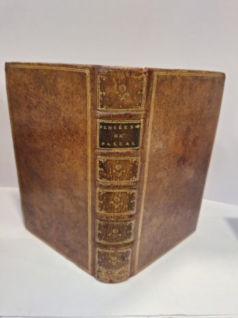 Blaise Pascal/Condorcet – Pensées. Nouvelle édition, corrigée et augmentée. 1776