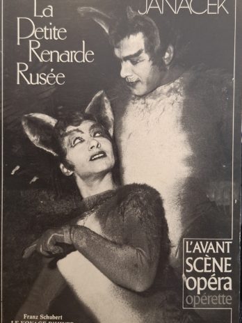 L’avant-scène Opéra N° 84 – Janacek, La Petite Renarde Rusée. Franz Scubert, Le voyage d’hiver.