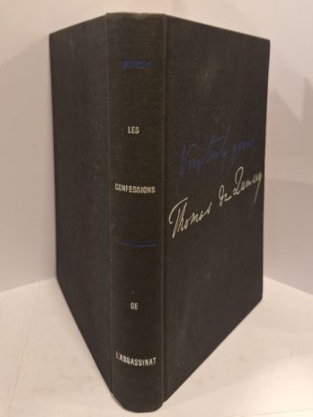 Thomas de Quincey – Les confessions d’un opiomane anglais. De l’assassinat considéré comme un des beaux-arts.